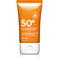 Clarins Sun Care Youth-Protecting Sunscreen слънцезащитен крем за лице SPF 50+ 50 мл.