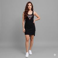 Guess Triangle Rhinestones Tank M