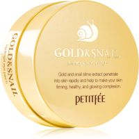 Petitfée Gold & Snail hidrogel maska za predel okoli oči s polžjim ekstraktom 60 kos