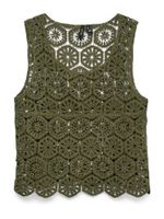 VERO MODA Top s naramenicama 'VMELSA'  maslinasta