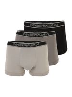 Emporio Armani Bokserice  siva / tamo siva / crna