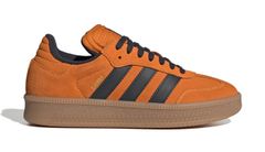 adidas Samba XLG Unisex - Adidași adidas Originals - Portocaliu - JR1111-4.5 - Size: 4.5