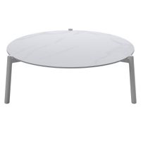 Ambia Garden ZÁHRADNÝ PRÍRUČNÝ STOLÍK, kov, keramika, 80/80/28,5 cm