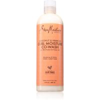 Shea Moisture Coconut & Hibiscus Co-Wash Cleanser дълбоко почистващ балсам за къдрава коса 384 мл.