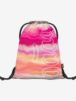 BAAGL  Skate Pink Stripes Gymsack Rosa