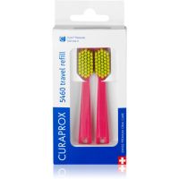 Curaprox Travel Set 2-pack putni kozmetički set zamjenske glave Pink (Green) 2 kom