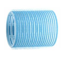 Natáčky na vlasy Duko Velcro pr.50 mm, 6 ks - samodržiace, modré (15/1)