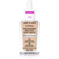 Wet n Wild Bare Focus Niacinamide Skin Tint leichtes feuchtigkeitsspendendes Make up Farbton Fair Beige (Warm) 32 ml