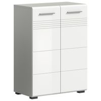 MID.YOU SPODNÁ SKRINKA, biela, sivá, 60/80/30 cm