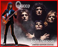 Figur Queen - Rock Iconz - John Deacon II (Sheer Heart Attack Era)