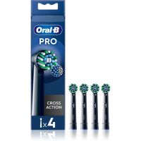 Oral B PRO Cross Action zamjenske glave za zubnu četkicu Black 4 kom