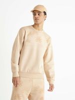 Celio Bedos Sweatshirt Beige