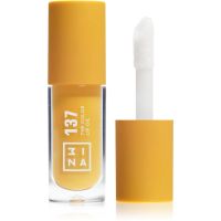 3INA The Color Lip Oil hydratačný olej na pery odtieň 137 - Bright honey yellow, sheer 4 ml