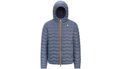 K-Way Jack Quilted Warm Grey Blue Avio Muži - Bundy K-WAY - Modrá - K6121HW-K56-L - Size: L