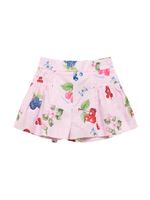 Printed Cotton Poplin Shorts