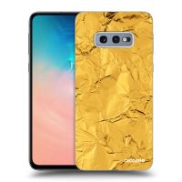 Silikónový prehľadný obal pre Samsung Galaxy S10e G970 - Gold