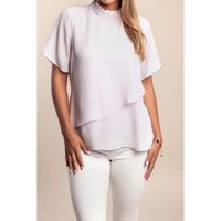 Bluza S Visokim Ovratnikom, Lila