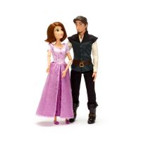 Rapunzel und Flynn - Set mit klassischen Puppen - 29 cm/30 cm