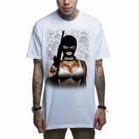 MAFIOSO - Herren T-Shirt - RIDE OR DIE - WHT L