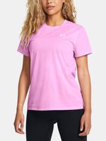 Under Armour Tech Riddle SSC Tricou Roz