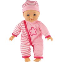 Panenka miminko 30 cm s měkkým tělem - růžová