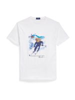 Polo Ralph Lauren Majica  svijetloplava / tamno plava / karamela / bijela