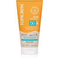 Topicrem Sun Protect Moisturizing Sun Milk зволожуюче молочко для засмаги SPF 50+ 50 мл