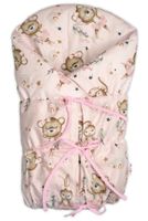 Klasická retro zavinovačka LALLY šnurovacia s výplňou, Little Balerina - ružová