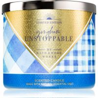 Bath & Body Works Limited Edition Gingham Unstoppable ароматна свещ 411 гр.