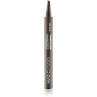 Magic studio Microfilling Brow Pen dolgoobstojen flomaster za obrvi odtenek Dark Brown 13.5 g