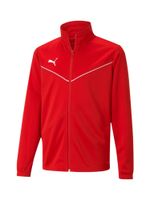 PUMA Sportska jakna 'TeamRise'  crvena / bijela