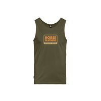 HORSEFEATHERS Tílko Millennium - burnt olive GREEN velikost XL