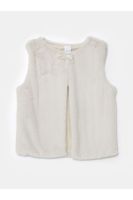 LC Waikiki Lcwk Crew Neck Furry Girl's Vest