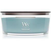Woodwick Cedarwood & Ocean Moss lumânare parfumată cu fitil din lemn 453.6 g