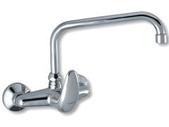 Novaservis Dřezová umyvadlová baterie 150 mm Metalia 55 chrom 55031,0