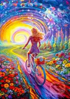 Pedály svobody - puzzle z kategorie Umělecké