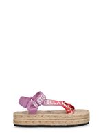 Recycled Cordura Fabric Logo Sandals
