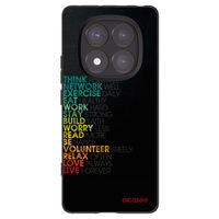 Silikónový čierny obal pre Xiaomi Redmi Note 14 Pro+ 5G - Motto života