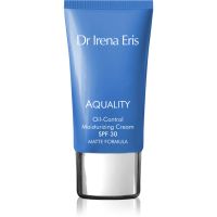 Dr Irena Eris Aquality Oil-Control Moisturizing Cream tiefenwirksame feuchtigkeitsspendende Creme gegen Falten SPF 30 50 ml