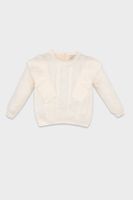 DEFACTO Baby Girl Regular Fit Crew Neck Knitwear Sweater