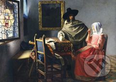Johannes Vermeer - The Glass of Wine, 1661 - puzzle z kategorie Umělecké