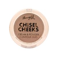 Barry M set za oblikovanje obraznih potez - Chisel Cheeks Cream & Powder Contour Duo - Light