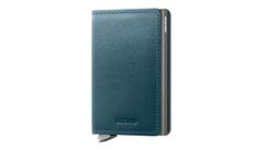 Secrid Premium Slimwallet Dusk Teal Unisex - Peňaženka Secrid - Modrá - SDu-Teal-One-size - Size: One size