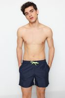 Trendyol Navy Blue Basic Standard Size Swimsuit Swim Shorts