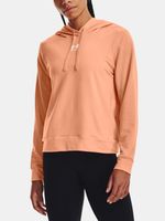 Under Armour Rival Terry Hoodie Sweatshirt Orange