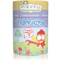 Jack N’ Jill Fairy Floss dentalni zobotrebci z zobno nitko za otroke 30 kos