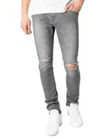 Herren Hose URBAN CLASSICS - Slim Fit Knee Cut Denim 30