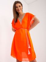 Dress-DHJ-SK-1508.12-fluo orange