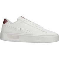 Puma SMASH PLATFORM V3 GIRLPOWER Дамски обувки за свободно време, бяло, размер 37.5