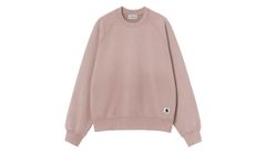 Carhartt WIP W' Hudson Sweat Brown Dámske - Mikiny a mikiny s kapucou Carhartt WIP - Hnedá - I035136_1XF_5F-S - Size: S